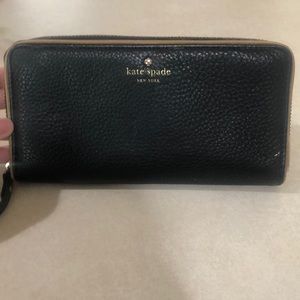 Kate spade black wallet